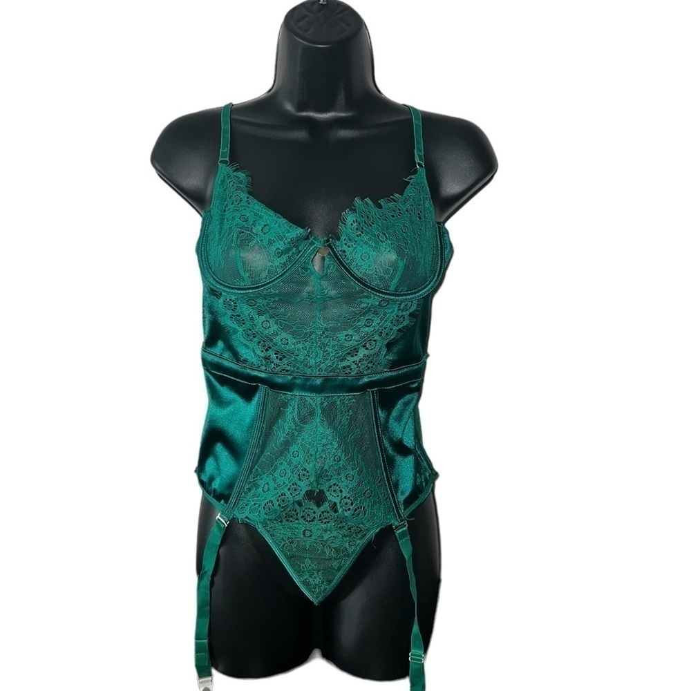 Money Green Lingerie Set